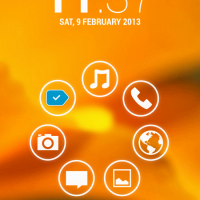 واجهات تشغيل احدث الأجهزة الذكية 1 Simple Launcher Coloured backgrounds 2 550x916 واجهات تشغيل احدث الأجهزة الذكية