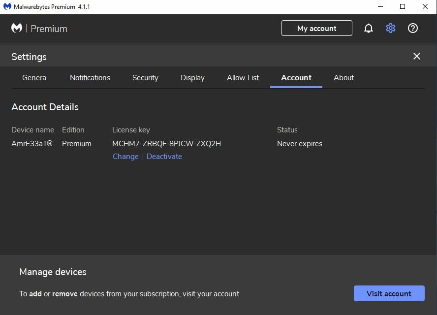 برنامج Malwarebytes Premium 4.1.1.159 3 Screenshot 2 برنامج Malwarebytes Premium 4.1.1.159