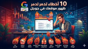 10 أخطاء تدمر ظهور موقعك في جوجل